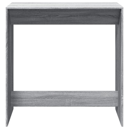 Bar Table Grey Sonoma 102x50x103.5 cm Engineered Wood