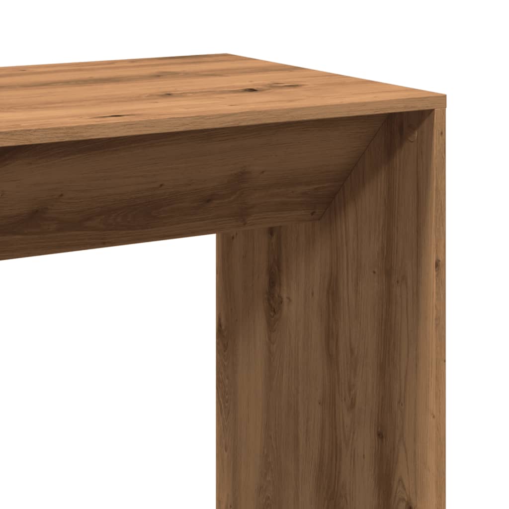 Bar Table Artisan Oak 102x50x103.5 cm Engineered Wood