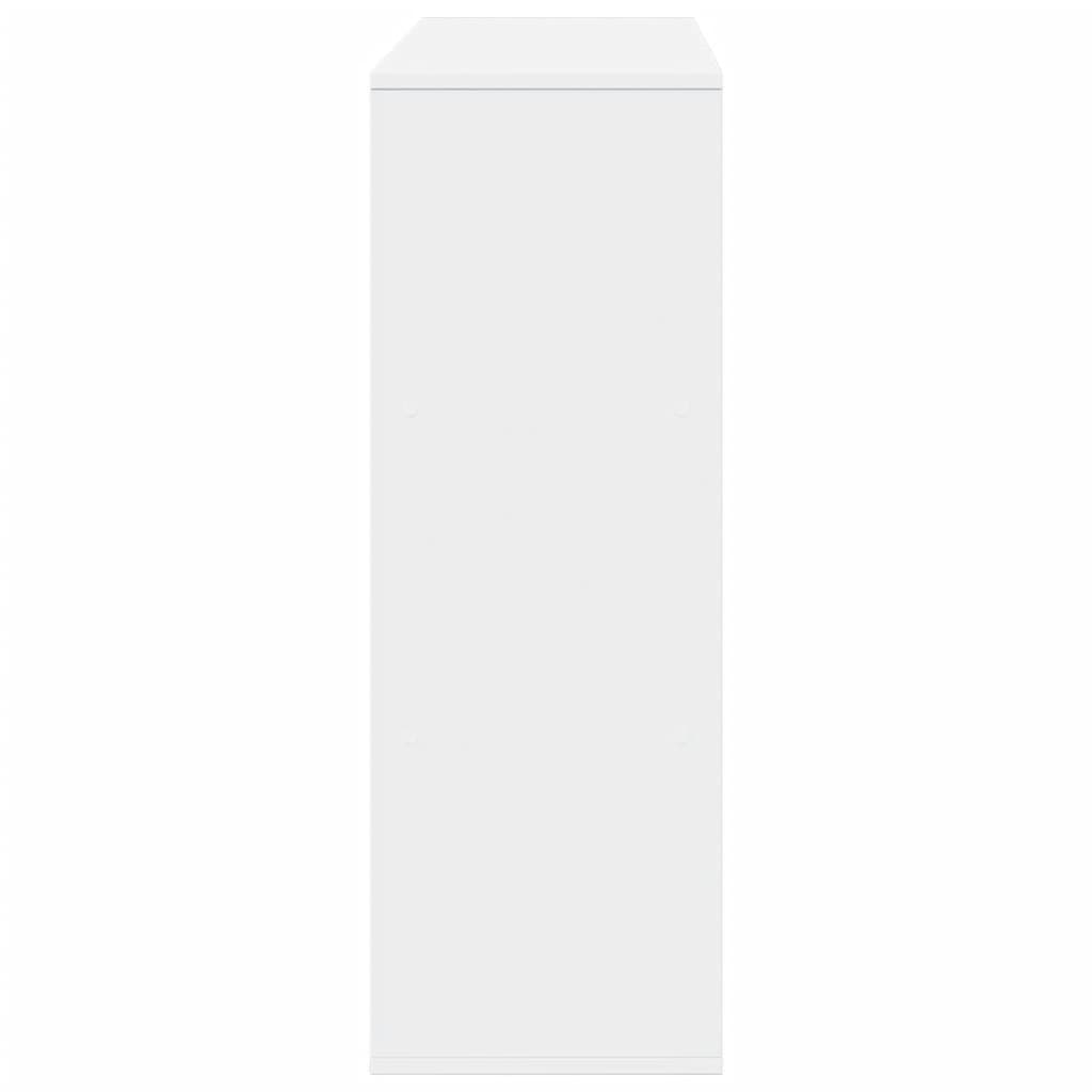 Book Cabinet/Room Divider White 100x33x94.5 cm