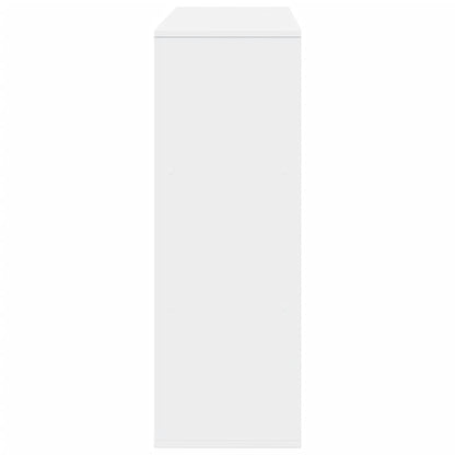 Book Cabinet/Room Divider White 100x33x94.5 cm