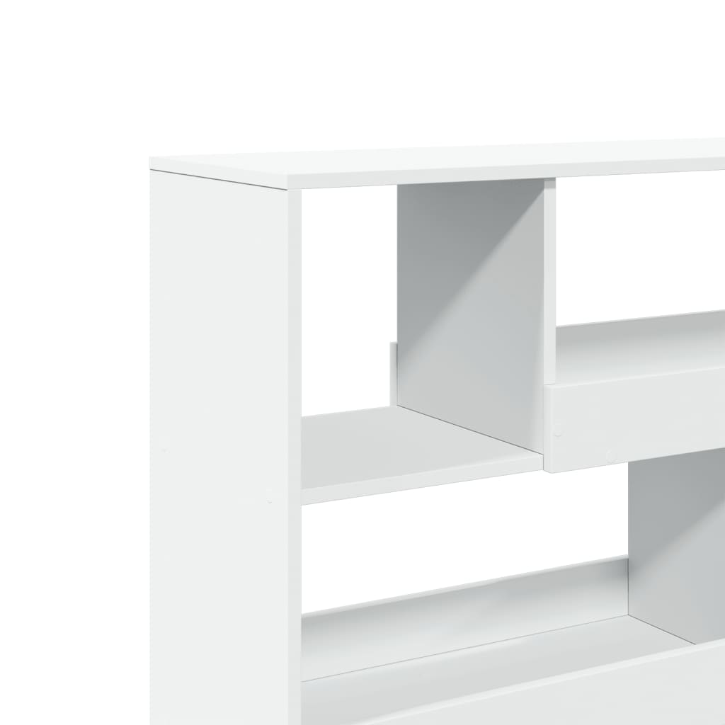 Book Cabinet/Room Divider White 100x33x94.5 cm