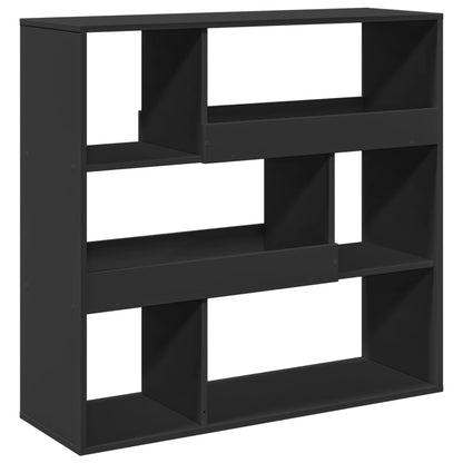 Book Cabinet/Room Divider Black 100x33x94.5 cm