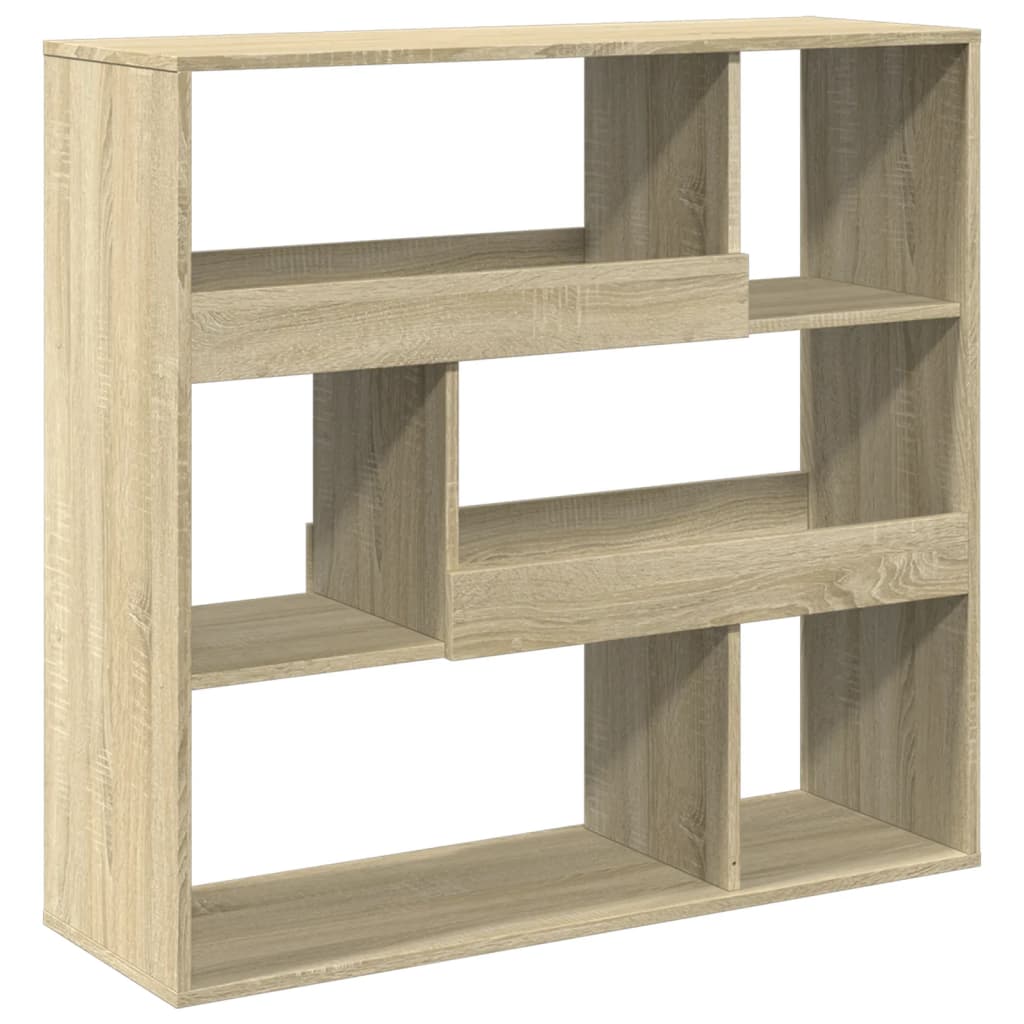 Book Cabinet/Room Divider Sonoma Oak 100x33x94.5 cm