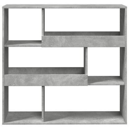 Book Cabinet/Room Divider Concrete Grey 100x33x94.5 cm