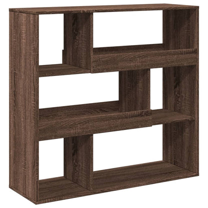 Book Cabinet/Room Divider Brown Oak 100x33x94.5 cm