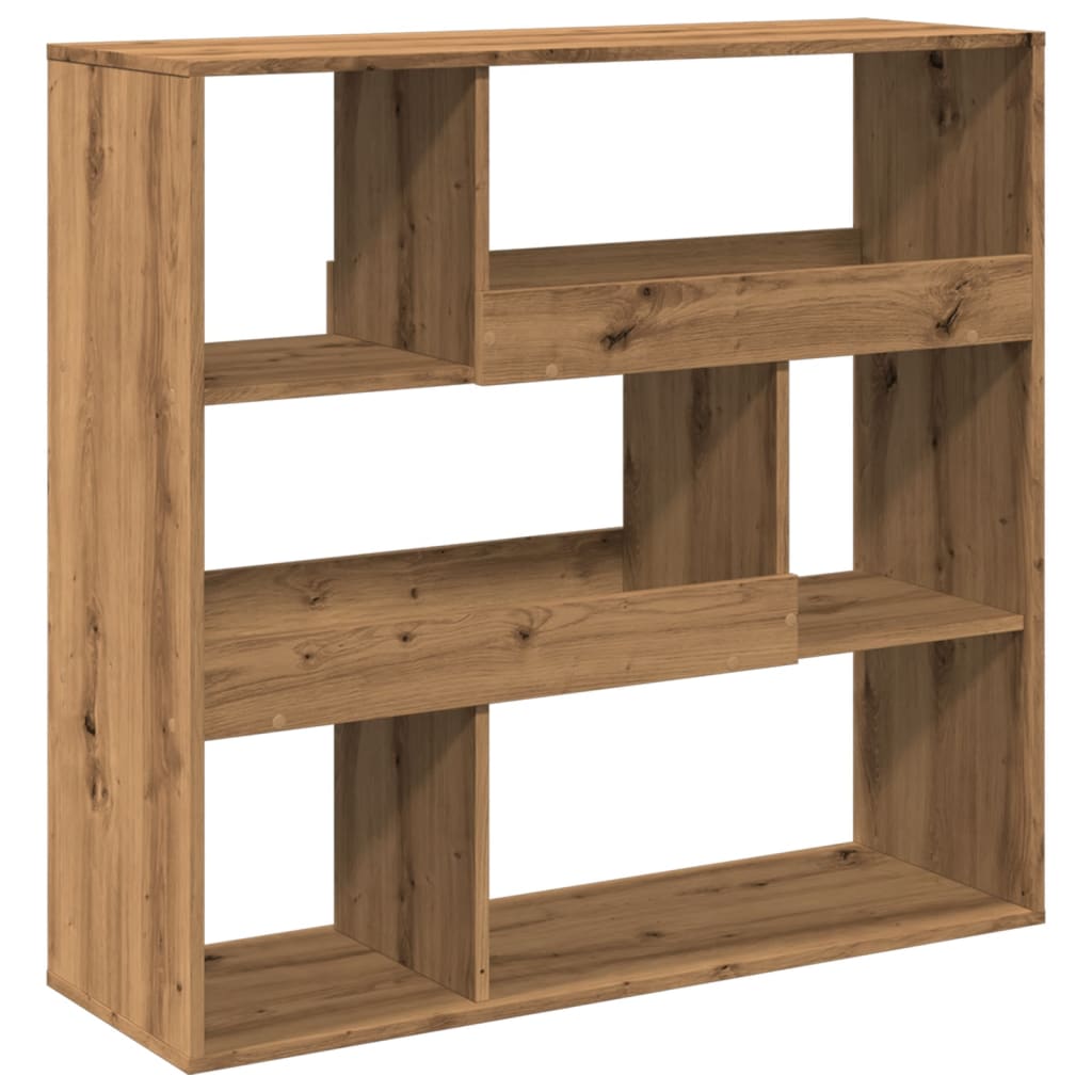 Book Cabinet/Room Divider Artisian Oak 100x33x94.5 cm