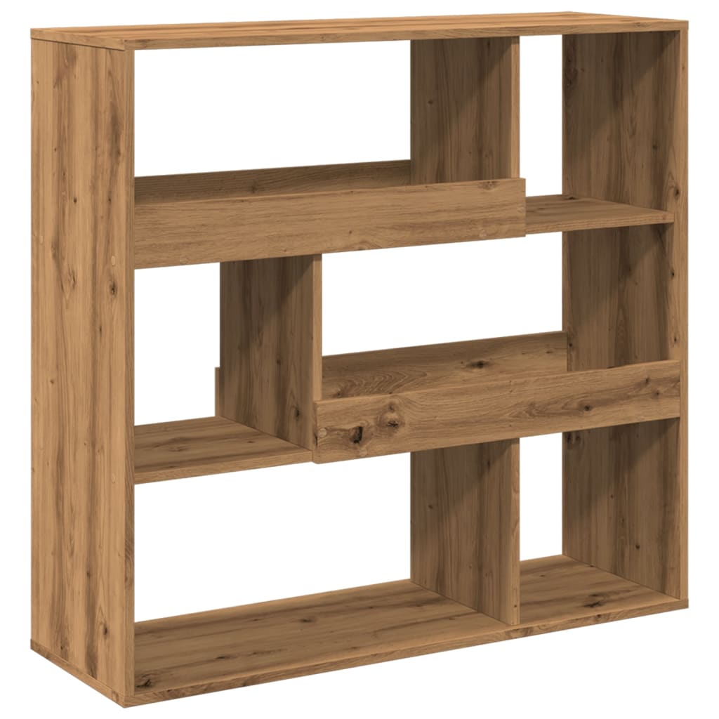 Book Cabinet/Room Divider Artisian Oak 100x33x94.5 cm