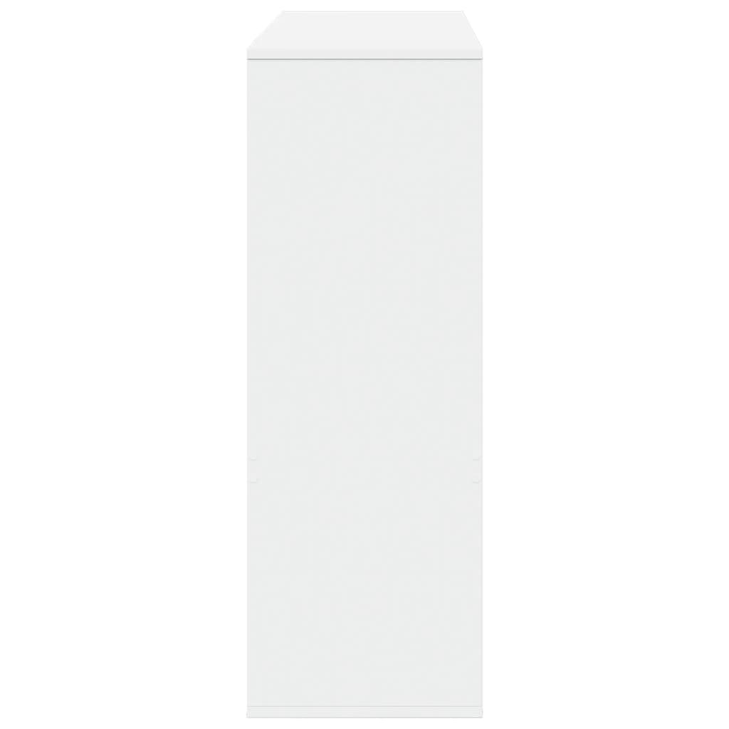 Book Cabinet/Room Divider White 100x33x94.5 cm