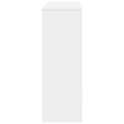 Book Cabinet/Room Divider White 100x33x94.5 cm