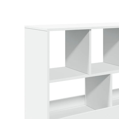 Book Cabinet/Room Divider White 100x33x94.5 cm