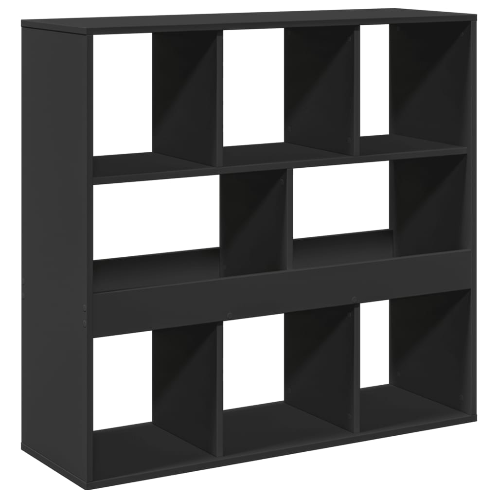 Book Cabinet/Room Divider Black 100x33x94.5 cm