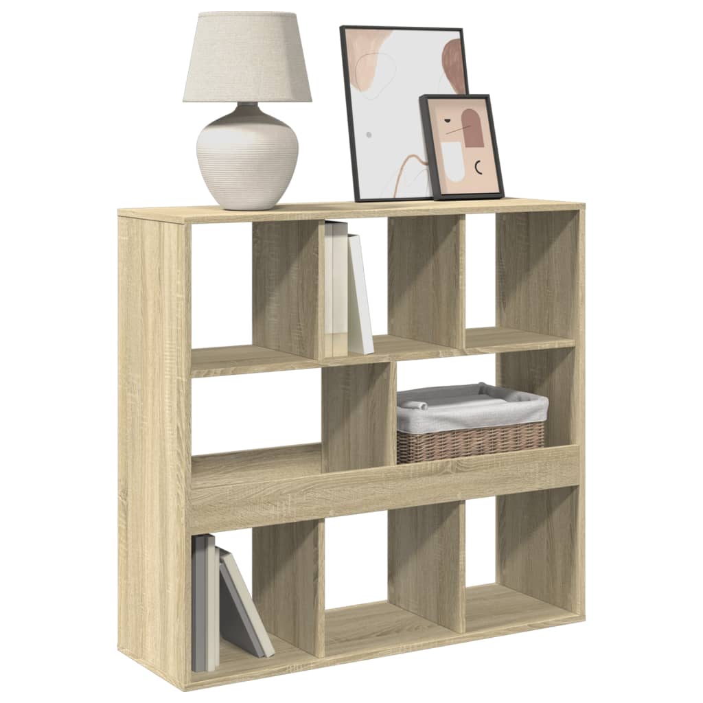 Book Cabinet/Room Divider Sonoma Oak 100x33x94.5 cm