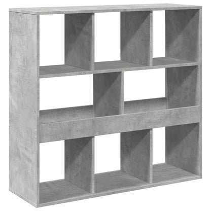 Book Cabinet/Room Divider Concrete Grey 100x33x94.5 cm