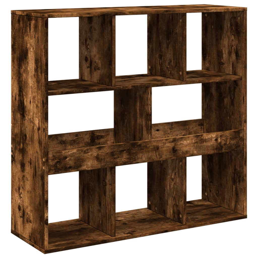 Book Cabinet/Room Divider Smoked Oak 100x33x94.5 cm