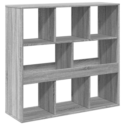 Book Cabinet/Room Divider Grey Sonoma 100x33x94.5 cm