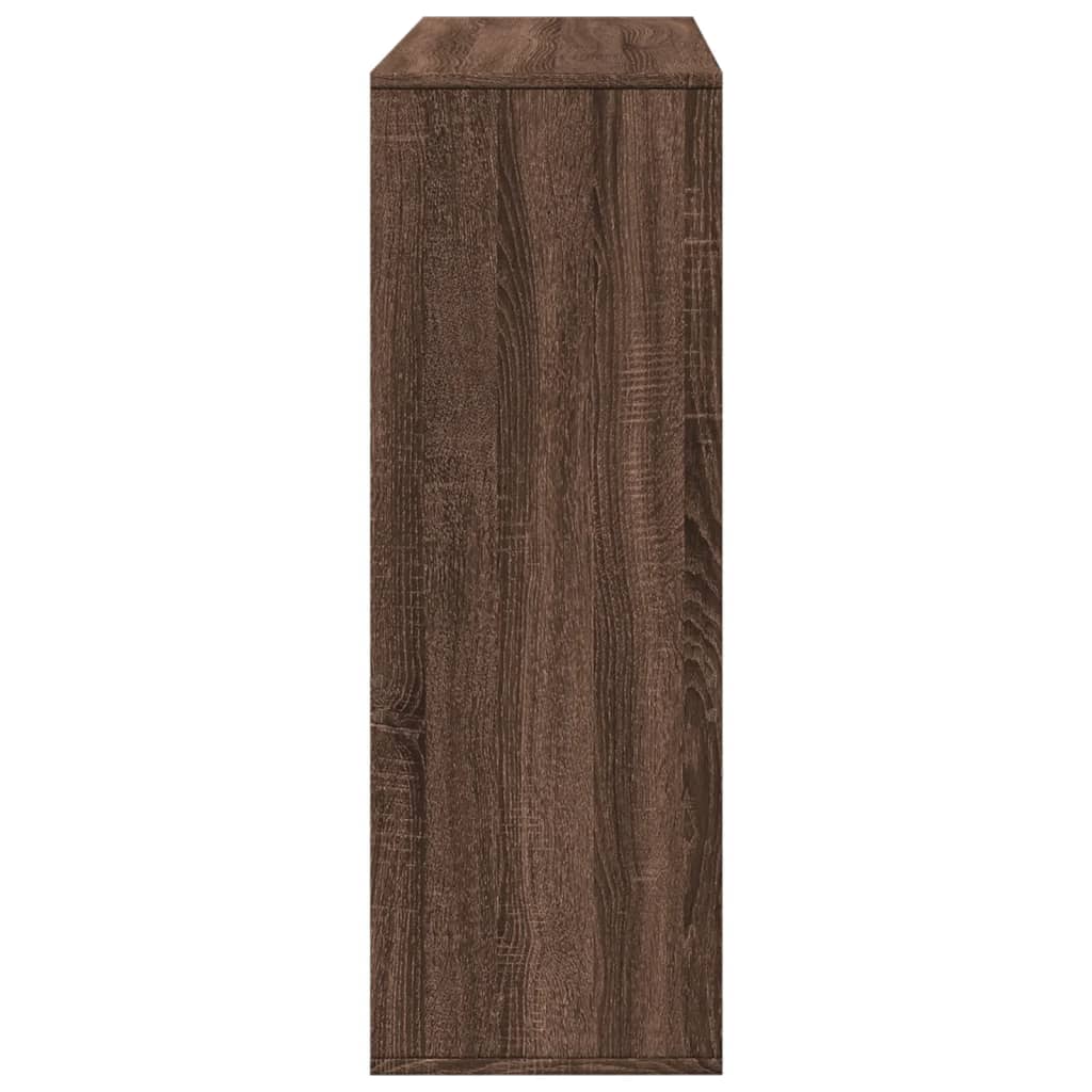 Book Cabinet/Room Divider Brown Oak 100x33x94.5 cm