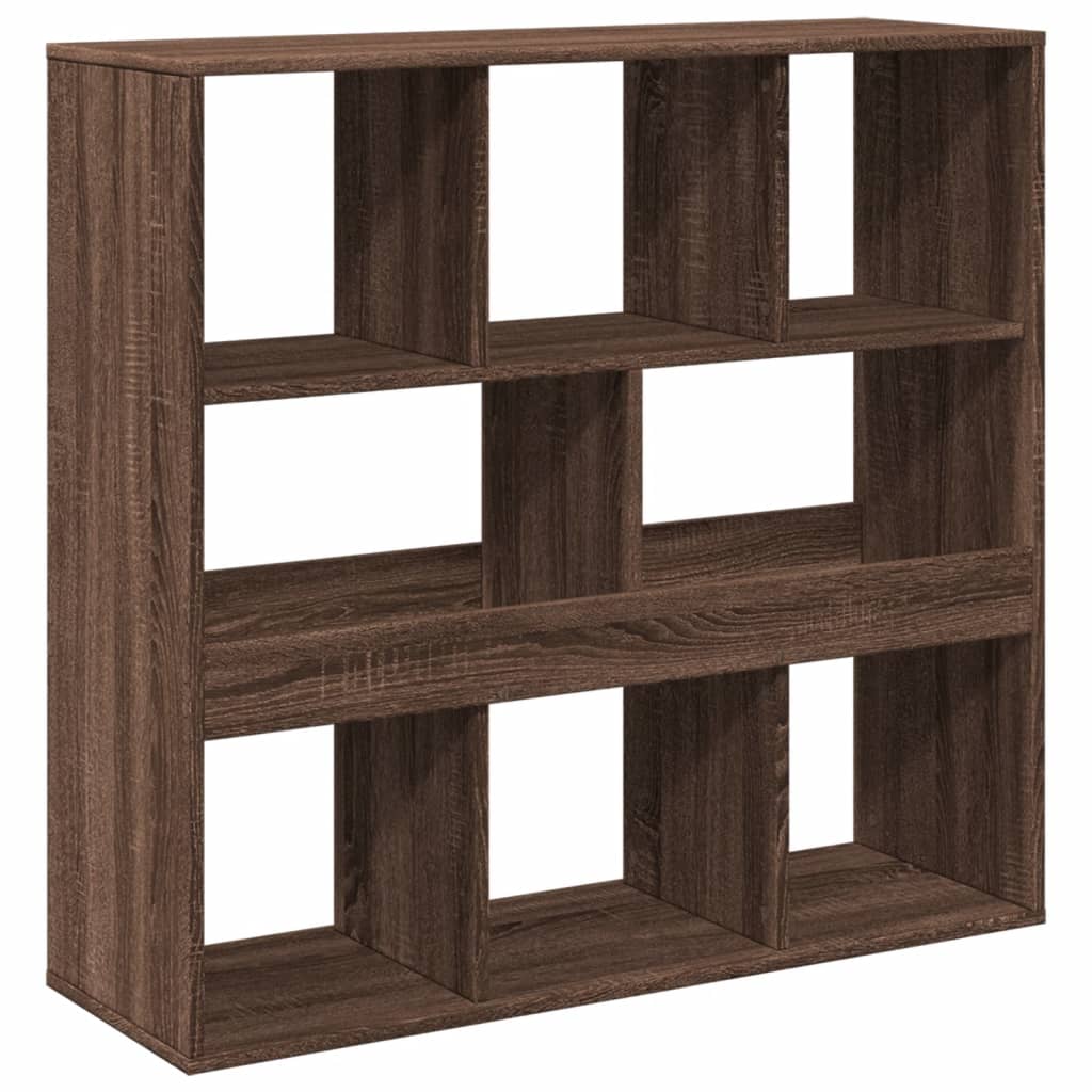 Book Cabinet/Room Divider Brown Oak 100x33x94.5 cm