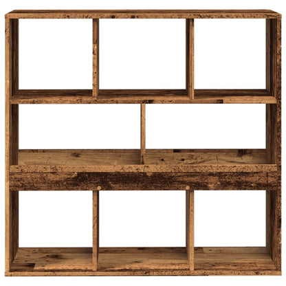 Book Cabinet/Room Divider Old Wood 100x33x94.5 cm