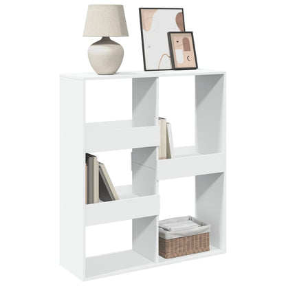 Book Cabinet/Room Divider White 100x33x115 cm