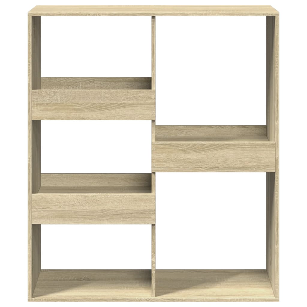 Book Cabinet/Room Divider Sonoma Oak 100x33x115 cm