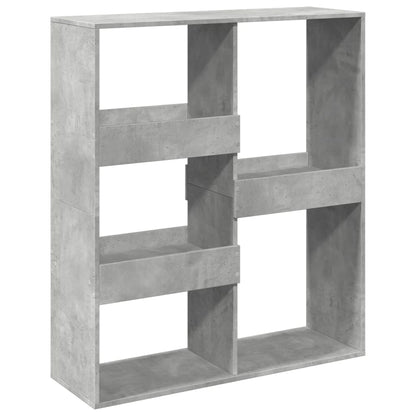 Book Cabinet/Room Divider Concrete Grey 100x33x115 cm