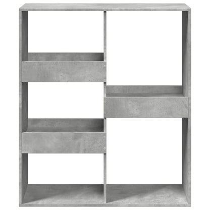 Book Cabinet/Room Divider Concrete Grey 100x33x115 cm