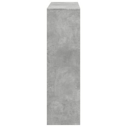 Book Cabinet/Room Divider Concrete Grey 100x33x115 cm