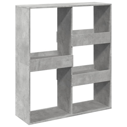 Book Cabinet/Room Divider Concrete Grey 100x33x115 cm