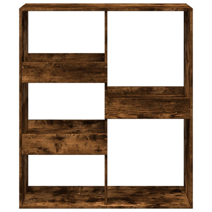 Book Cabinet/Room Divider Smoked Oak 100x33x115 cm