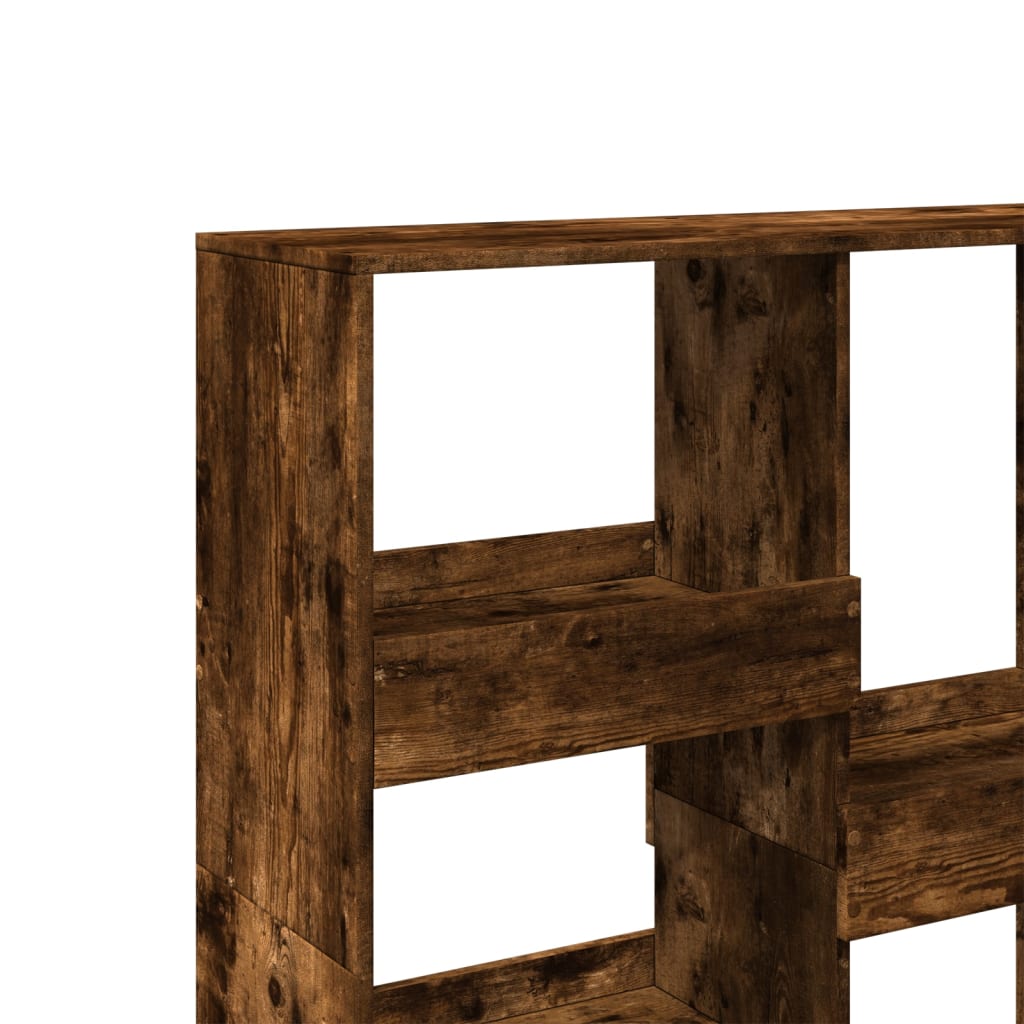 Book Cabinet/Room Divider Smoked Oak 100x33x115 cm