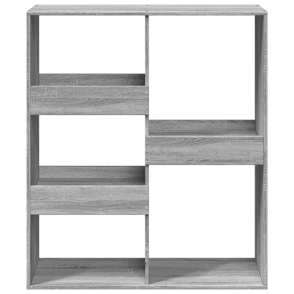 Book Cabinet/Room Divider Grey Sonoma 100x33x115 cm