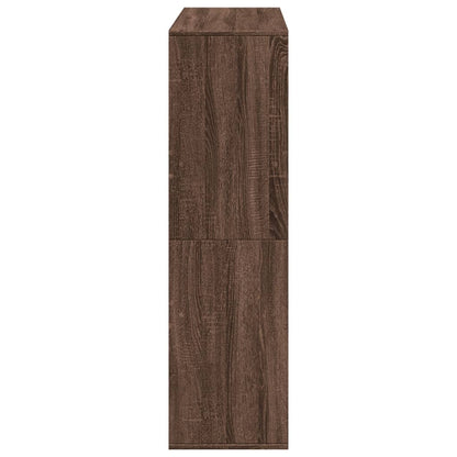 Book Cabinet/Room Divider Brown Oak 100x33x115 cm