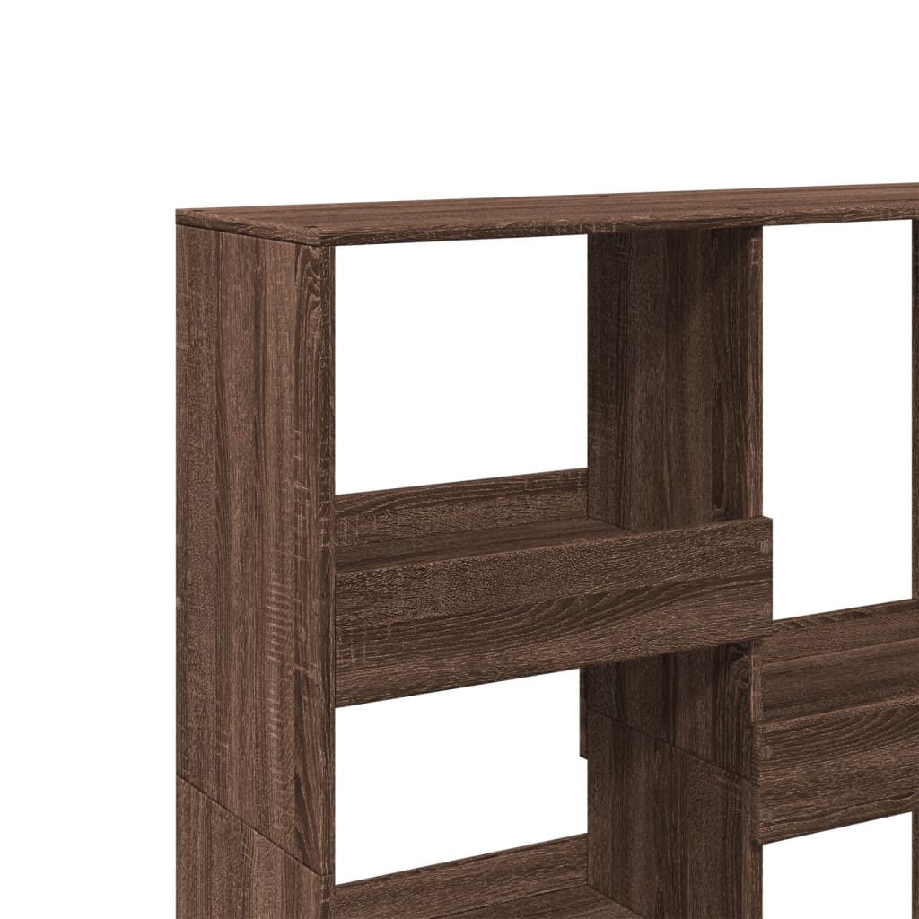 Book Cabinet/Room Divider Brown Oak 100x33x115 cm