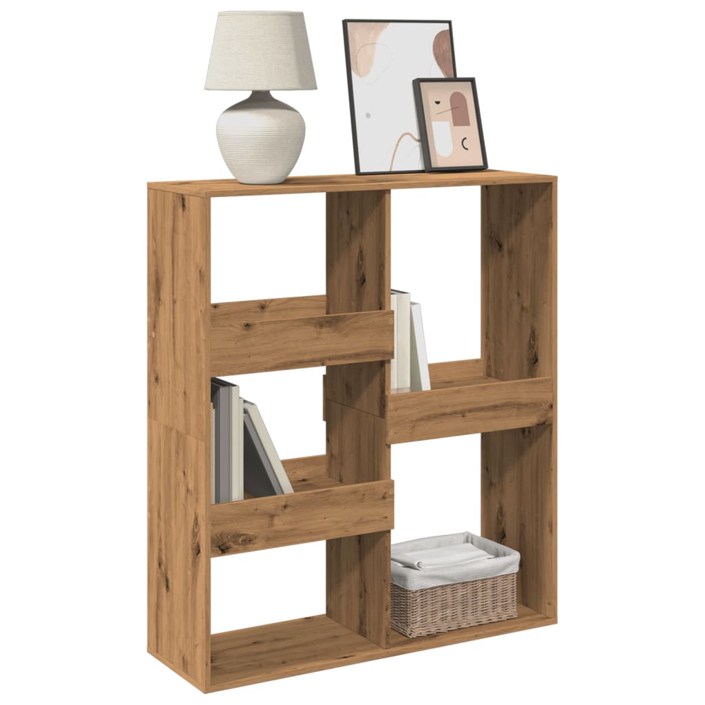 Book Cabinet/Room Divider Artisian Oak 100x33x115 cm