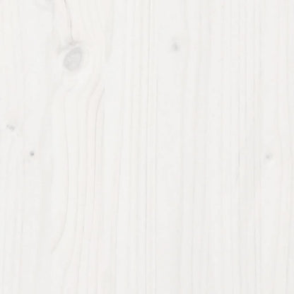 Extra Long Bed Frame without Mattress White 140x220 cm Solid Wood Pine