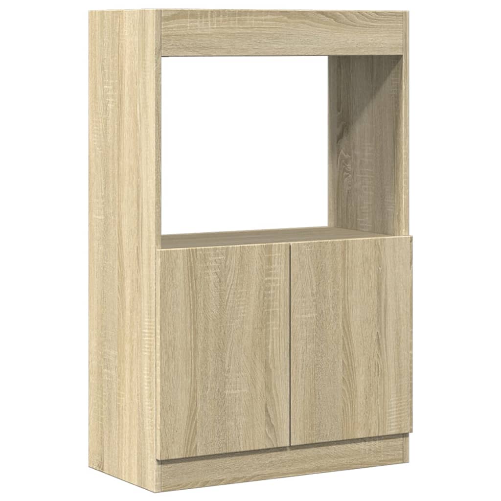 Highboard Sonoma Oak 63x33x100 cm Engineered Wood