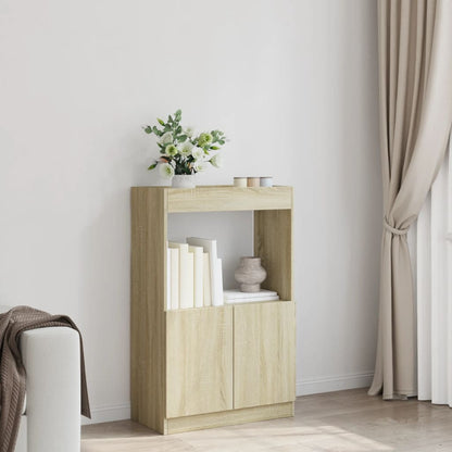 Highboard Sonoma Oak 63x33x100 cm Engineered Wood