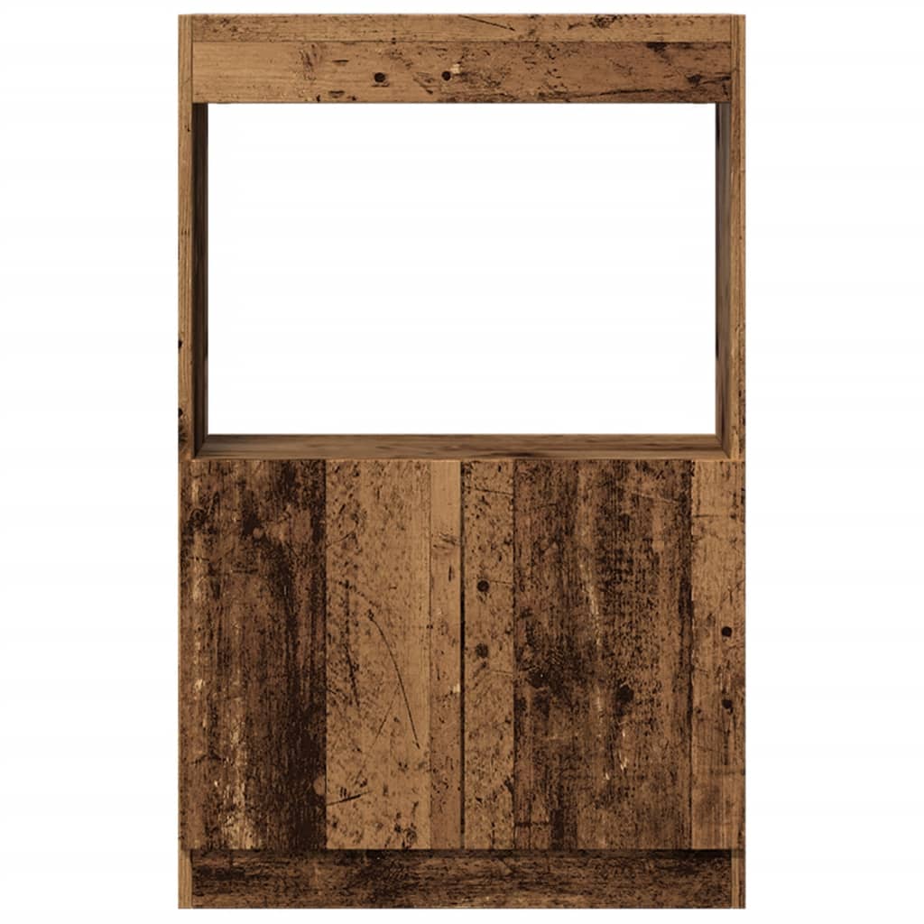 Highboard Old Wood 63x33x100 cm Engineered Wood