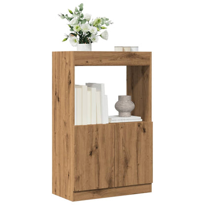 Highboard Artisian Oak 63x33x100 cm Engineered Wood