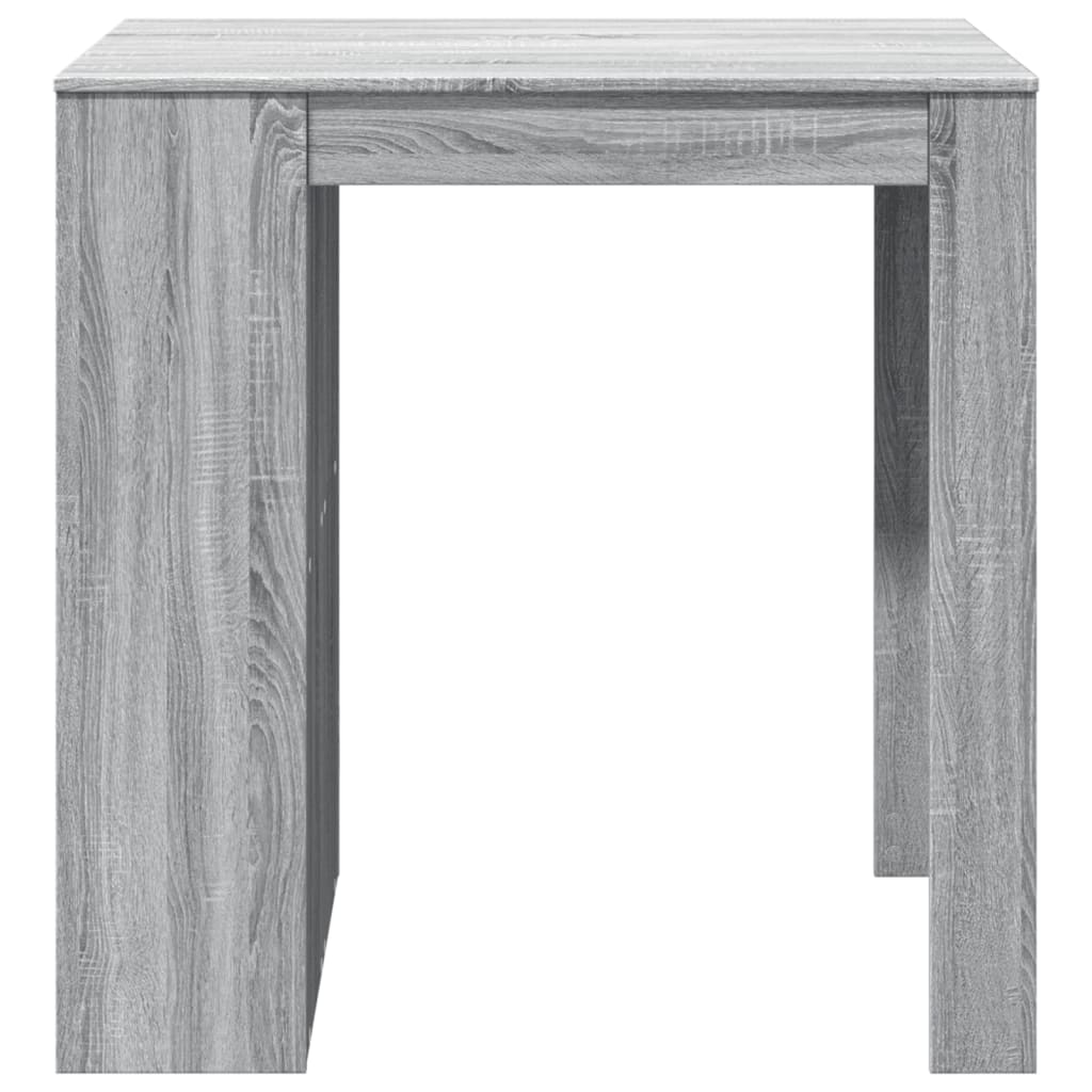 Bar Table Grey Sonoma 102x70x103.5 cm Engineered Wood