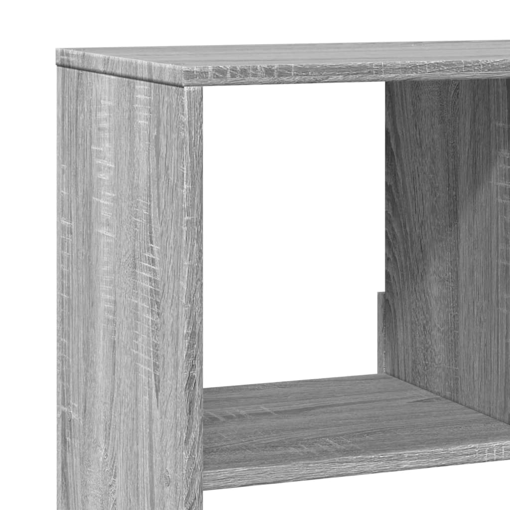 Bookcase Grey Sonoma 100x33x125.5 cm Engineered Wood