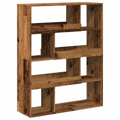 Bookcase Old Wood 100x33x125.5 cm Engineered Wood