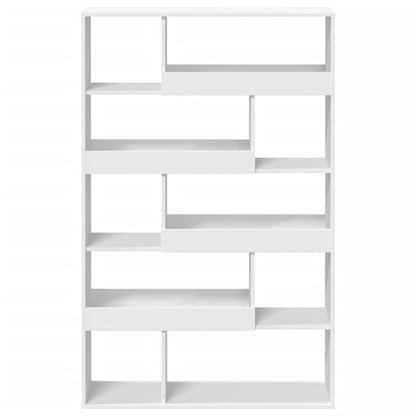 Bookcase White 100x33x156.5 cm Engineered Wood