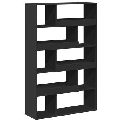 Bookcase Black 100x33x156.5 cm Engineered Wood