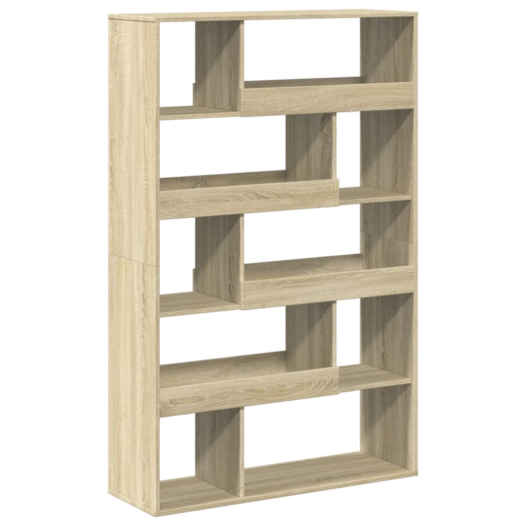 Bookcase Sonoma Oak 100x33x156.5 cm Engineered Wood