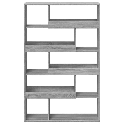 Bookcase Grey Sonoma 100x33x156.5 cm Engineered Wood