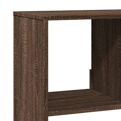 Bookcase Brown Oak 100x33x156.5 cm Engineered Wood