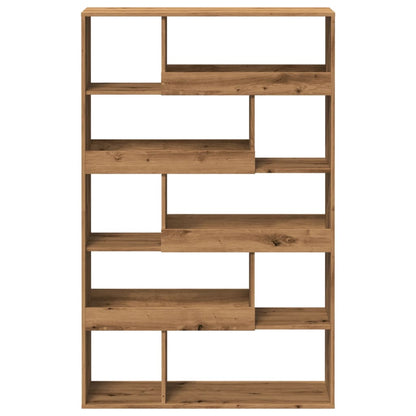 Bookcase Artisian Oak 100x33x156.5 cm Engineered Wood