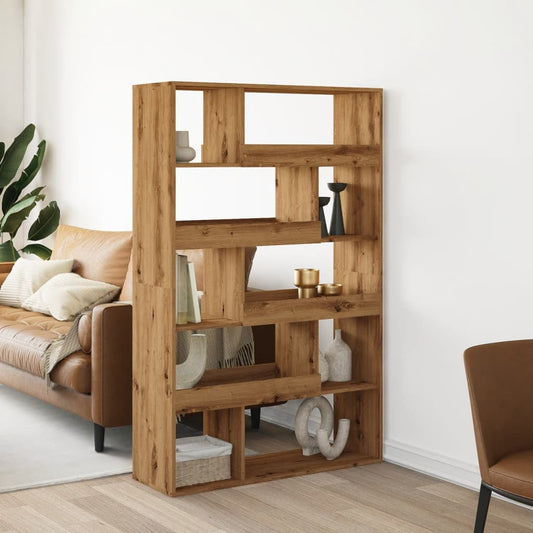 Bookcase Artisian Oak 100x33x156.5 cm Engineered Wood