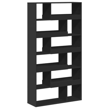 Bookcase Black 100x33x187.5 cm Engineered Wood